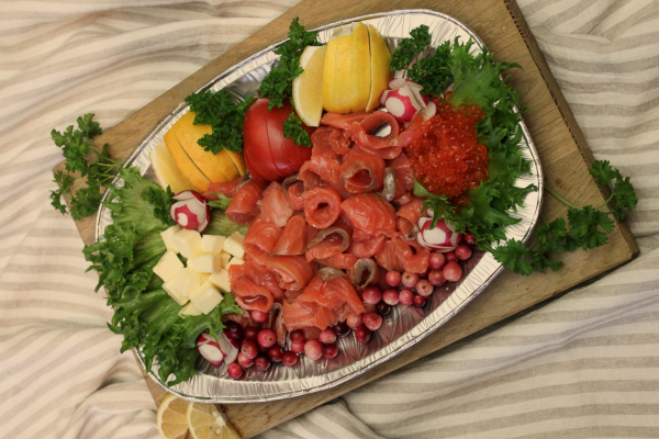Buffet spread